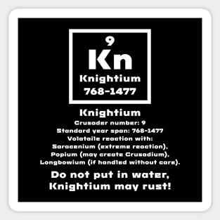 Knightium Sticker